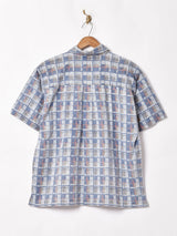 総柄 半袖シャツ