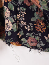 アメリカ製 花柄 フロントボタン 長袖ワンピース