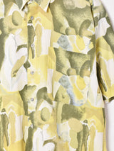 総柄 半袖シャツ