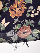 アメリカ製 花柄 フロントボタン 長袖ワンピース