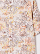 総柄 半袖シャツ