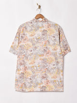 総柄 半袖シャツ