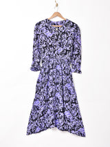 アメリカ製 総柄 長袖ワンピース