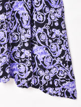 アメリカ製 総柄 長袖ワンピース