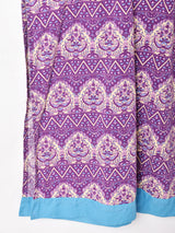 総柄 エスニック ワンピース