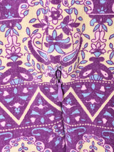 総柄 エスニック ワンピース