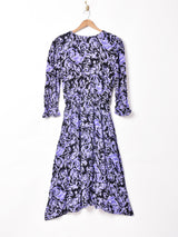 アメリカ製 総柄 長袖ワンピース