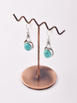 ターコイズ ドロップピアス