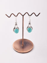 ターコイズ ドロップピアス