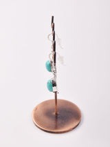 ターコイズ ドロップピアス