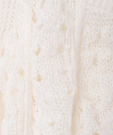 【2色展開】Meridian ローゲージ クロップドセーター