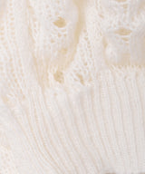 【2色展開】Meridian ローゲージ クロップドセーター