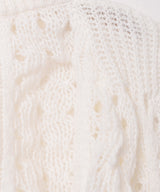 【2色展開】Meridian ローゲージ クロップドセーター