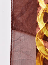 チェーン柄 シアースカーフ