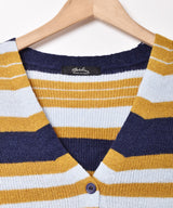 ボーダーカーディガン