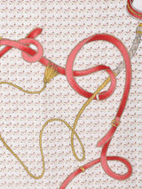 ベルト×ロープ柄 スカーフ