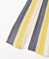 【2色展開】Meridian ストライプニットスカート