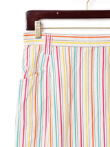 マルチストライプ タイトスカート