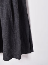 花刺繍 長袖 チロルワンピース