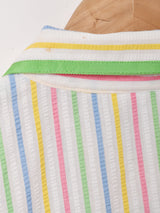 アメリカ製 ストライプ 長袖ワンピース