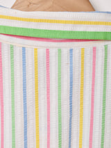 アメリカ製 ストライプ 長袖ワンピース