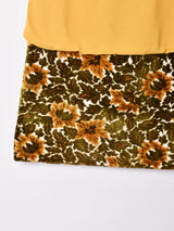 フリルデザイン ドッキング スリーブレスワンピース