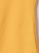 フリルデザイン ドッキング スリーブレスワンピース