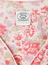 イギリス製 LauraAshley 花柄 半袖ワンピース