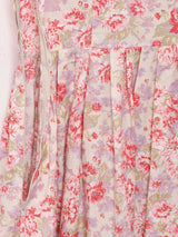 イギリス製 LauraAshley 花柄 半袖ワンピース