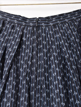 総柄 ベロア チロルスカート