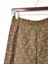 総柄 フレアスカート