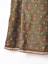 総柄 フレアスカート