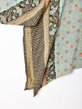 総柄 アシンメトリートップス