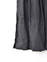 ハートバックル リネンスカート