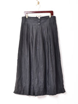 ハートバックル リネンスカート