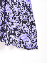 アメリカ製 総柄 長袖ワンピース