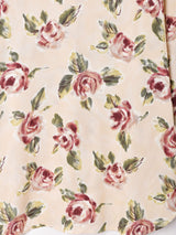 花柄 長袖シャツ