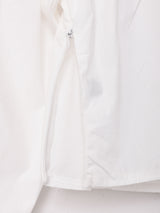 【2色展開】Meridianレースアップ クロップドブラウス
