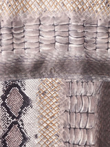 アニマル柄 半袖 オープンカラーシャツ