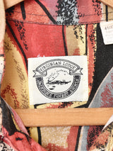 総柄 半袖シャツ