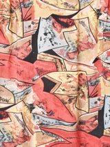 総柄 半袖シャツ