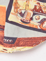 クラシックカー 総柄 半袖シャツ