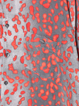 総柄 半袖シャツ