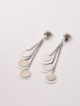 プレート ダングルイヤリング