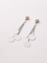 プレート ダングルイヤリング