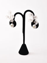 フラワーイヤリング