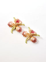 フラワーイヤリング