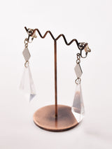 クリア ダングルイヤリング