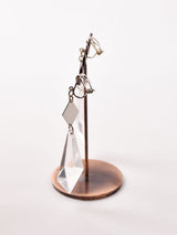 クリア ダングルイヤリング