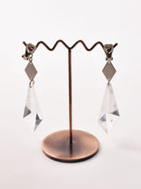 クリア ダングルイヤリング